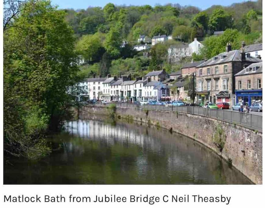 Historic Georgian Property Matlock Bath Bagian luar foto